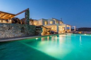 Gorgeous Mykonos Villa 12 Bedrooms Villa Nova Light Private Pool Panoramic Sea Views Elia